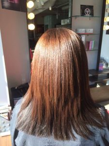 Japanese Straightening - After