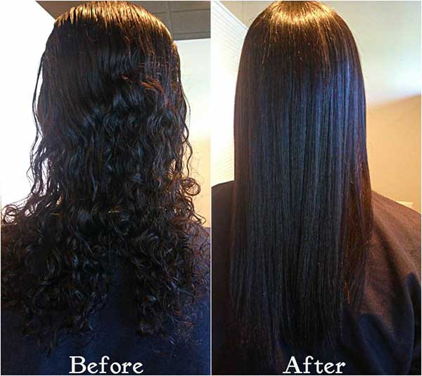 hair straightening 